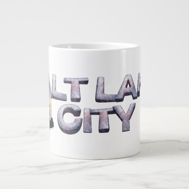 TEE Salt Lake City Large Coffee Mug (Front)