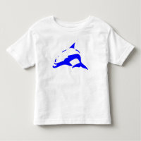 TEE SHIRT CHARACTER IMAGE DOLPHIN