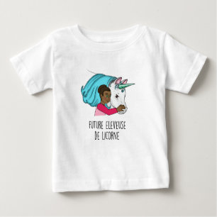 Tee-shirt MC “Future éleveuse of Unicorn " Baby T-Shirt