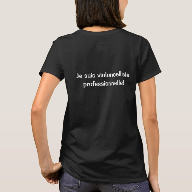 Tee-shirt Pachelbel Canon joke T-Shirt (Back)