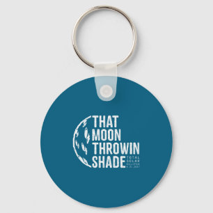 Tee Shirt Total Solar Eclipse 2017 Moon Key Ring