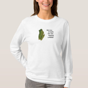 Tee Shirt with Handsome Green Frog