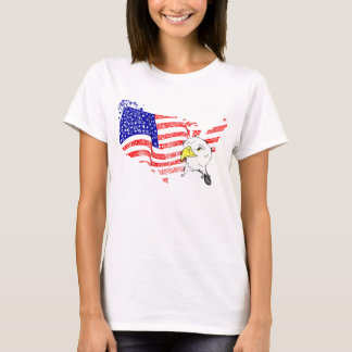 Tee-shirt woman the USA T-Shirt