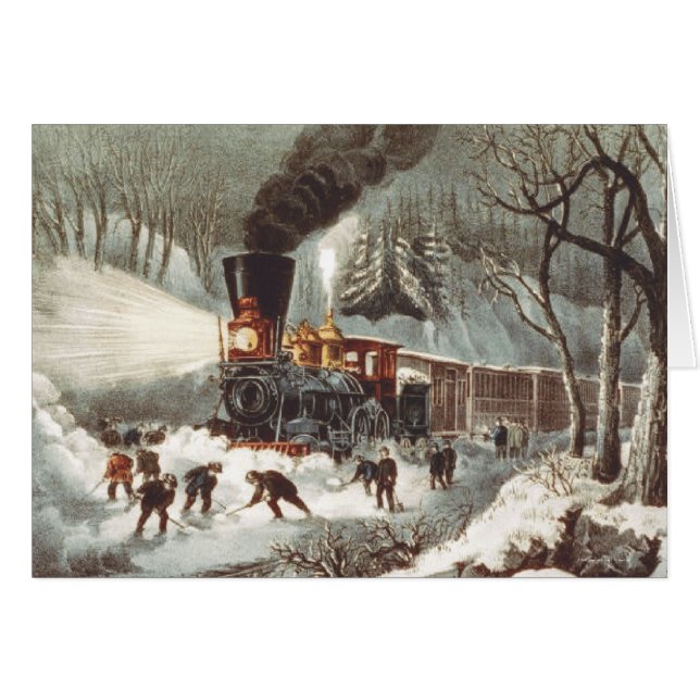 TEE Snow Train (Front Horizontal)