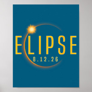 Tee Solar Eclipse Total Solar Eclipse Poster