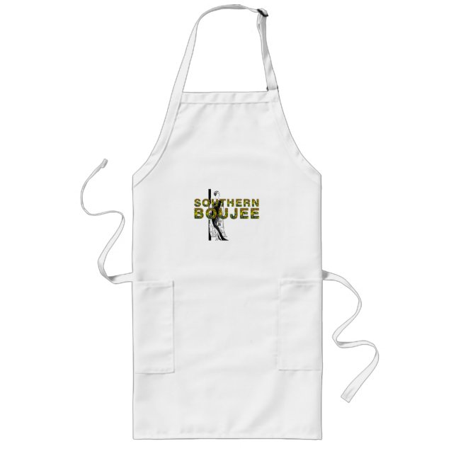 TEE Southern Boujee Long Apron (Front)