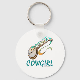 TEE Tennessee Cowgirl Key Ring