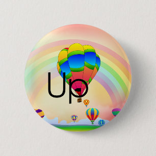 TEE Up 6 Cm Round Badge
