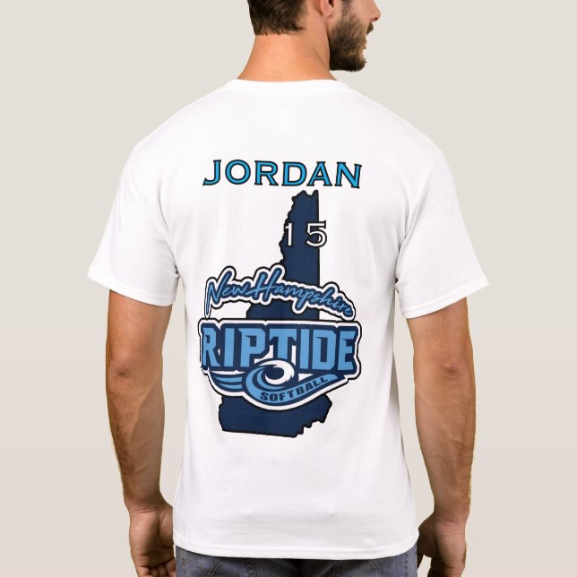 Tee with Custom Name and Number (Back)