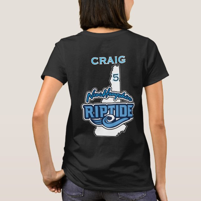 Tee with Custom Name and Number (Back)