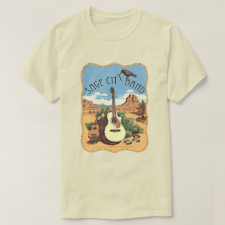 Tee with Sage City band design.