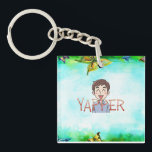 TEE Yapper Key Ring<br><div class="desc">So you talk a lot,  yap all the time,  whether on the phone,  by text,  or in person.  Get this fun Yapper slogan in men's and women's styles on keychains,  magnets,  buttons,  mugs,  stickers,  and other gifts and admit you are a great conversationalist.</div>