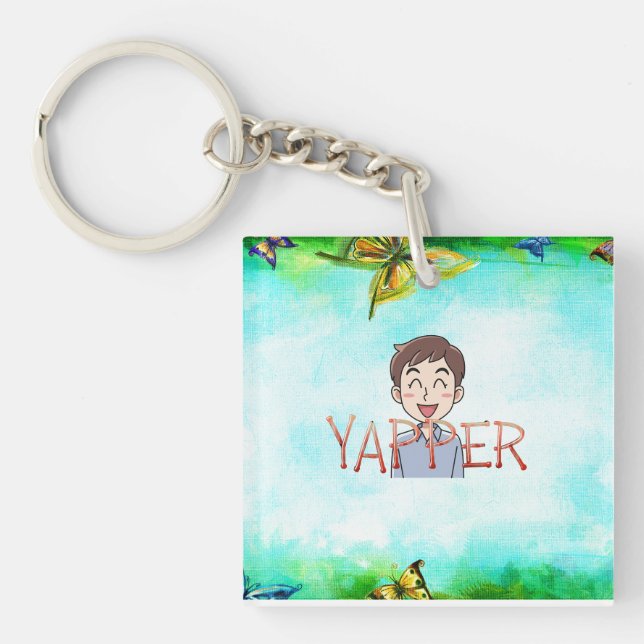 TEE Yapper Key Ring (Front)