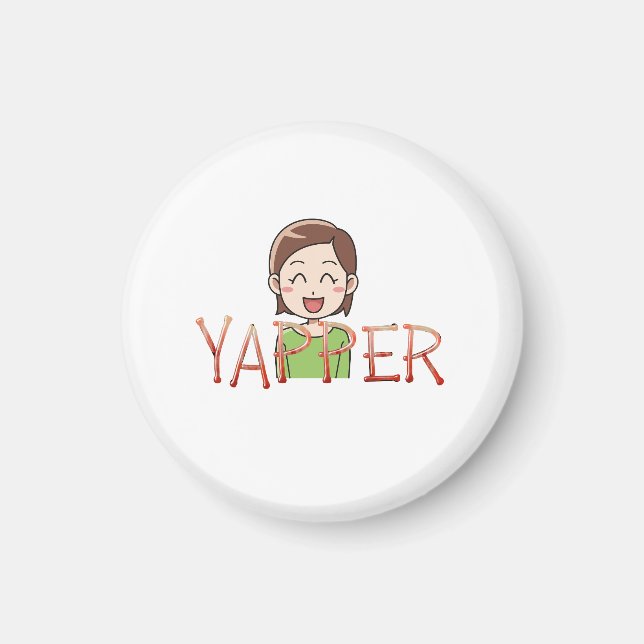 TEE Yapper Magnet (Front)