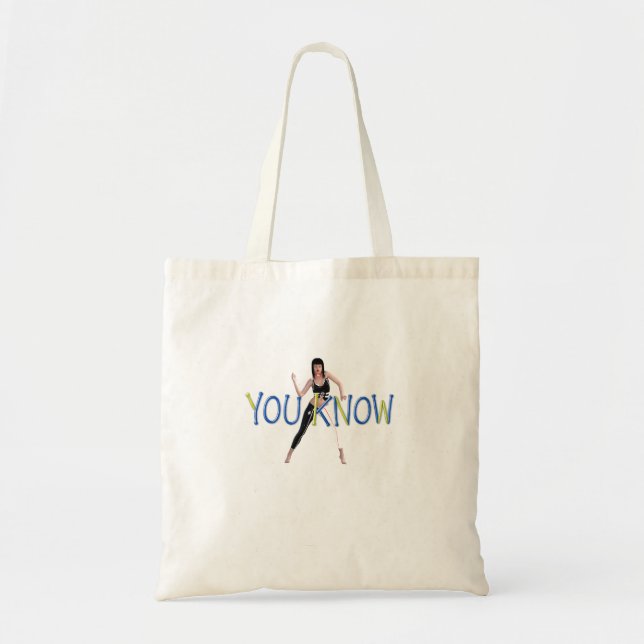TEE You Know Tote Bag (Front)
