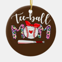 Teeball Mum Mother's Day Ball Mum Cute Trendy