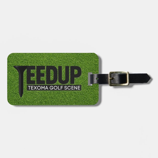 teedup bagtag luggage tag (Front Horizontal)