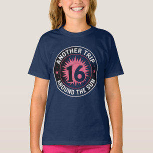 Teen “Another Trip Around the Sun 16” Graphic T-Sh T-Shirt
