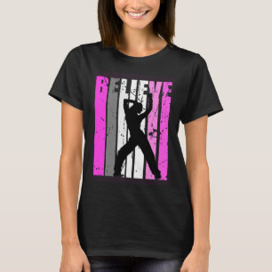Teen Believe Dance Team Pink Hiphop Dancer Dancing T-Shirt