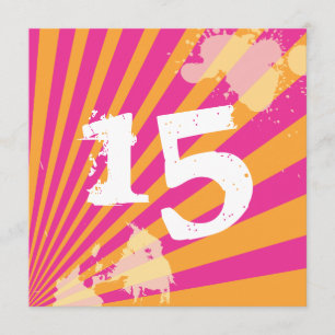 Teen Birthday Party Invitation   Girl