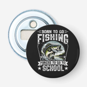 Teen Boys Fishing Forced to Go to School Bottle Opener