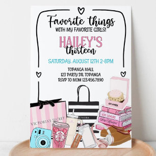 Teen Girl Birthday Invitation: VSCO Theme, Any Age Invitation