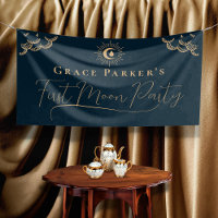 Teen Girl Celestial Blue First Moon Period Party