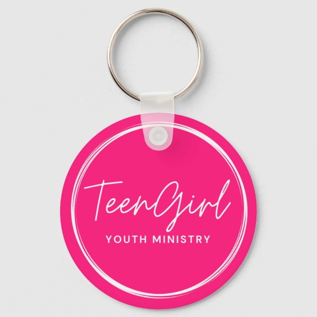Teen Girl Youth Ministry Keychain (Front)