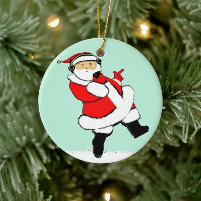 Teen Music Ceramic Tree Decoration (Tree)