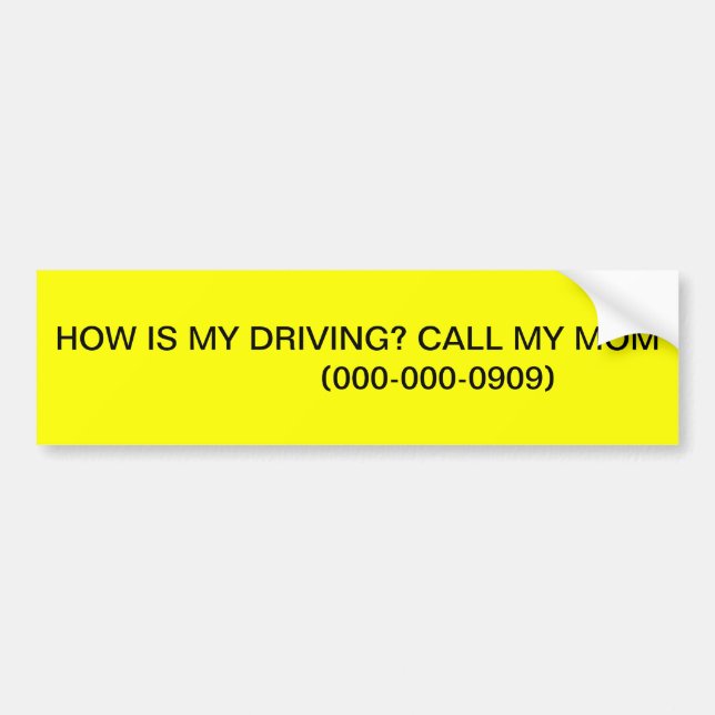 Teen Nightmare Bumper Sticker (Front)