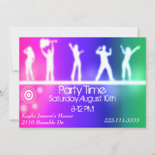 Teen party invitation