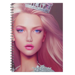 Teen princess Rose Notebook