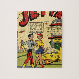 Teen Romance in the Future Jigsaw Puzzle