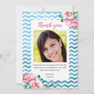 Teen Thank You Card, Adult Thank You Card