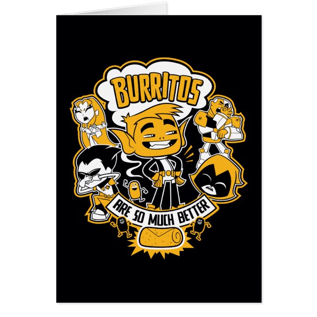 Teen Titans Go! | Beast Boy "Burritos Are Better" (Front)