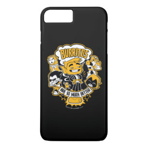 Teen Titans Go!   Beast Boy "Burritos Are Better" iPhone 8 Plus/7 Plus Case
