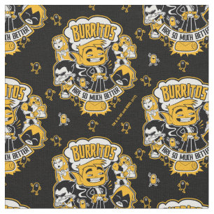 Teen Titans Go!   Beast Boy "Burritos Are Better" Fabric