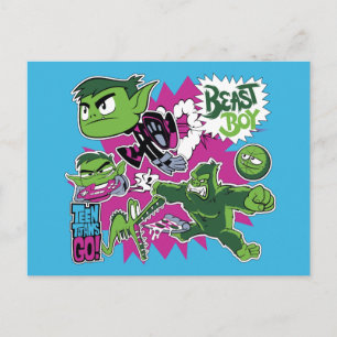 Teen Titans Go!   Beast Boy Shapeshifts Postcard