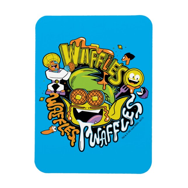 Teen Titans Go! | Beast Boy Waffles Magnet (Vertical)
