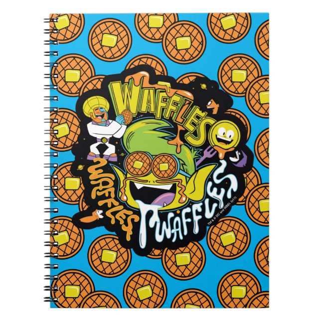 Teen Titans Go! | Beast Boy Waffles Notebook (Front)