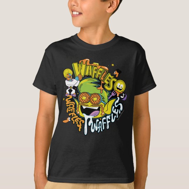 Teen Titans Go! | Beast Boy Waffles T-Shirt (Front)