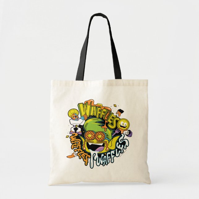 Teen Titans Go! | Beast Boy Waffles Tote Bag (Front)