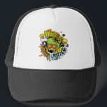 Teen Titans Go! | Beast Boy Waffles Trucker Hat<br><div class="desc">Check out this wacky graphic for Beast Boy crazy about waffles! The other Titans join in,  too,  by chomping down on this delicious waffle themed graphic. Get your Teen Titans Go! Beast Boy graphic on a tshirt,  mug,  or any of your favourite Zazzle products in the store!</div>
