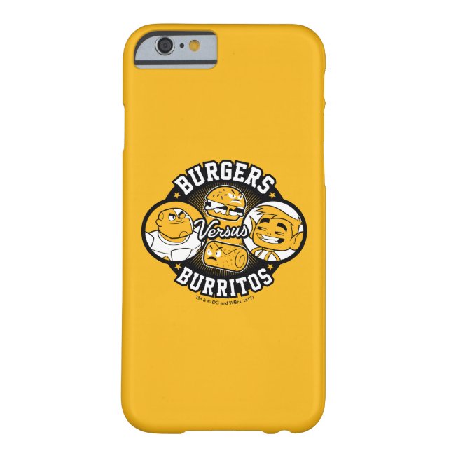 Teen Titans Go! | Burgers Versus Burritos Case-Mate iPhone Case (Back)