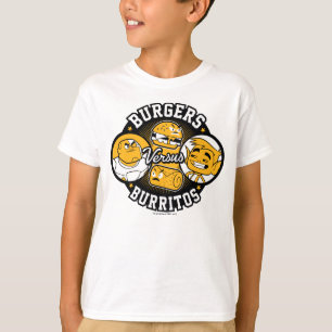Teen Titans Go!   Burgers Versus Burritos T-Shirt