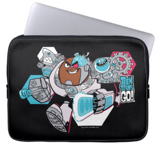Teen Titans Go!   Cyborg's Arsenal Graphic Laptop Sleeve