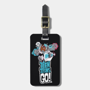 Teen Titans Go! Cyborg's Arsenal Graphic Luggage Tag