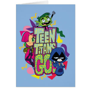 Teen Titans Go! "Girls Girls" Animal Print Logo