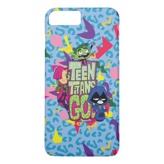 Teen Titans Go! | "Girls Girls" Animal Print Logo Case-Mate iPhone Case (Back)