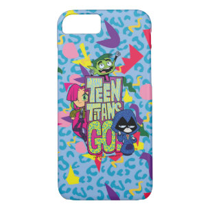 Teen Titans Go!   "Girls Girls" Animal Print Logo iPhone 8/7 Case